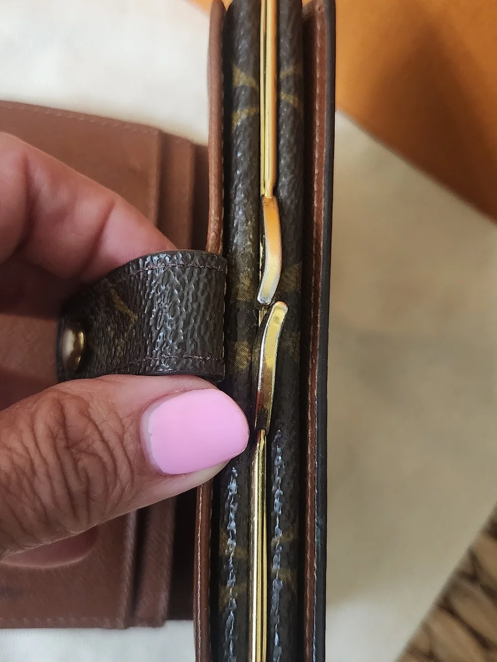 Louis Vuitton Monogram Small Wallet in Brown